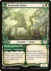 Beanstalk Giant // Fertile Footsteps