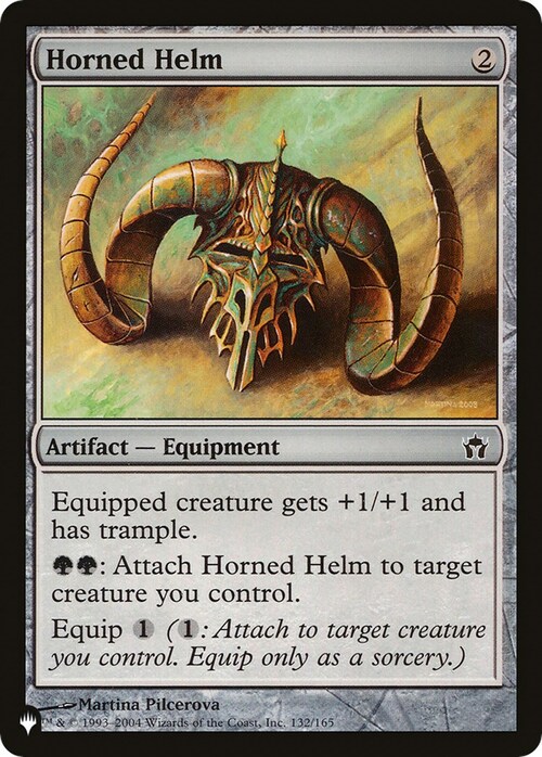 Horned Helm Card Front