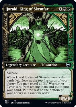 Harald, King of Skemfar Card Front