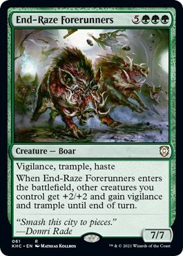 End-Raze Forerunners Card Front