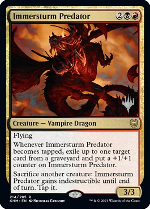 Immersturm Predator Card Front