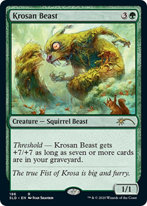 Krosan Beast Card Front