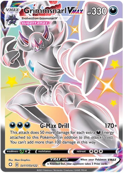 Grimmsnarl VMAX Card Front