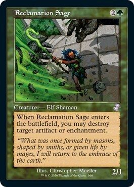 Reclamation Sage Card Front