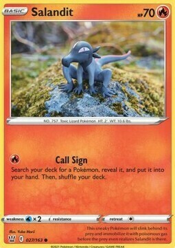 Salandit Card Front