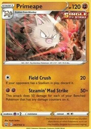 Primeape [Field Crush | Steamin' Mad Strike]