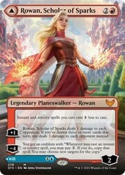 Rowan, Scholar of Sparks // Will, Scholar of Frost