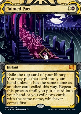 Tainted Pact Card Front