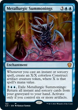 Metallurgic Summonings Card Front