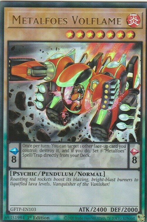 Metalfoes Volflame Card Front