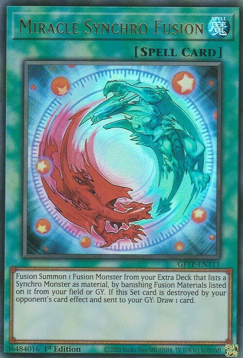 Miracle Synchro Fusion Card Front