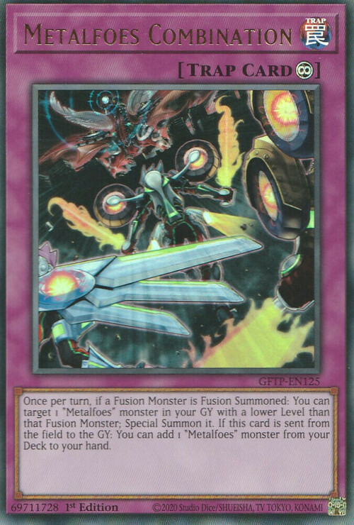 Metalfoes Combination Card Front