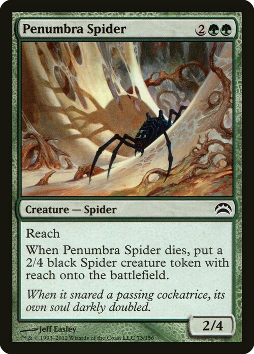 Penumbra Spider Card Front