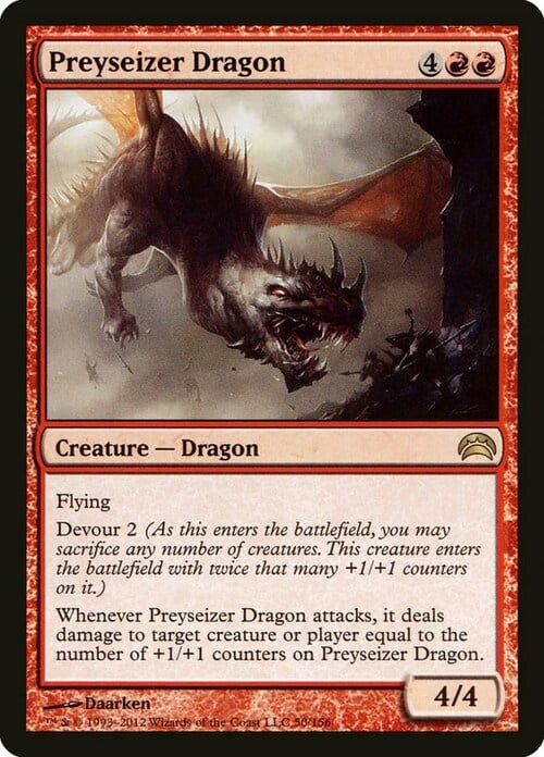 Preyseizer Dragon Card Front