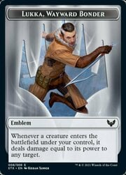 Lukka, Wayward Bonder Emblem // Spirit