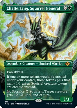 Chatterfang, Squirrel General Card Front