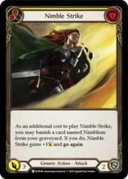 Nimble Strike - Yellow