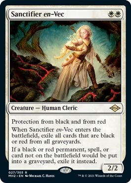 Sanctifier en-Vec Card Front