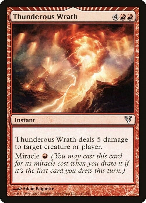 Thunderous Wrath Card Front