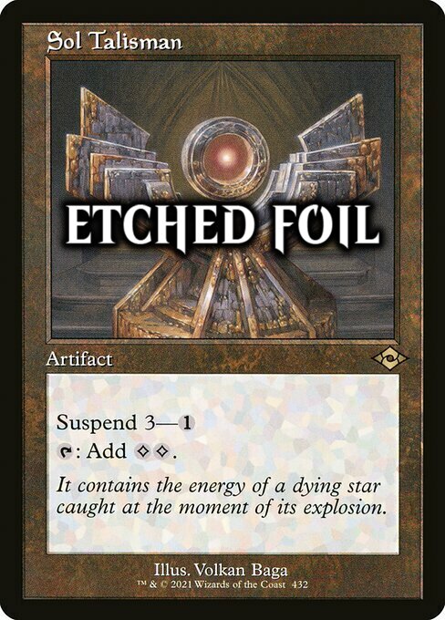 Sol Talisman Card Front