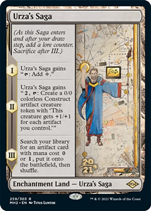 Urza's Saga Card Front