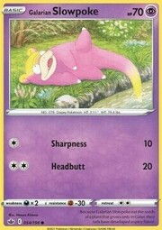 Galarian Slowpoke [Sharpness | Headbutt]