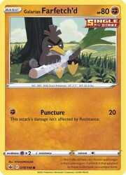 Galarian Farfetch'd [Puncture]