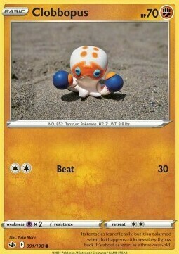 Clobbopus Card Front