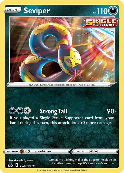 Seviper Card Front