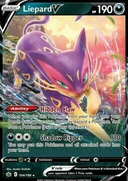 Liepard V Card Front