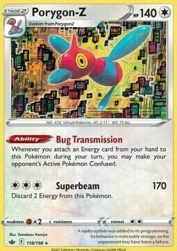 Porygon-Z Card Front