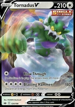 Tornadus V Card Front