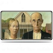Fine Art: Tappetino American Gothic