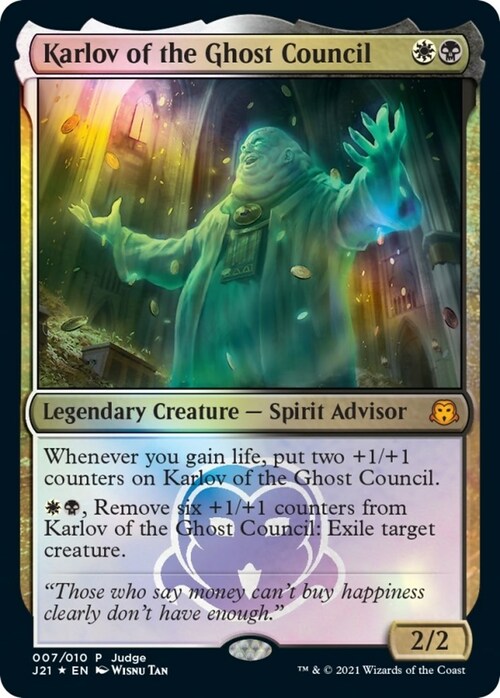 Karlov of the Ghost Council Card Front