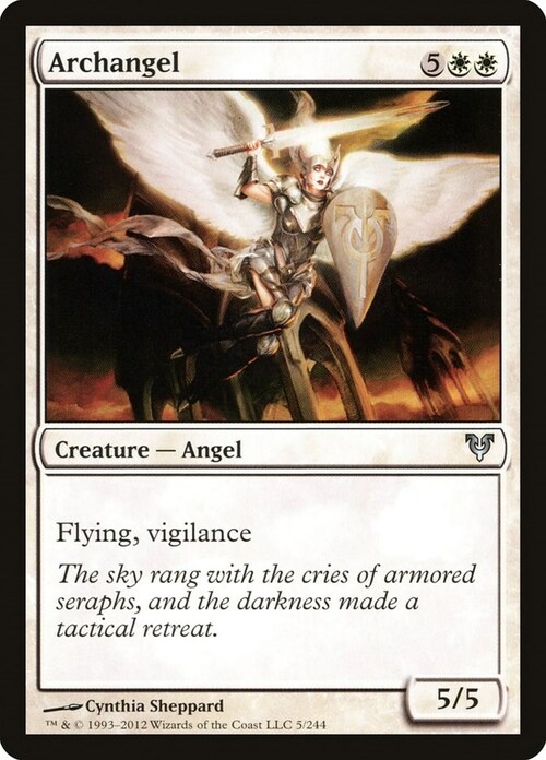 Archangel Card Front