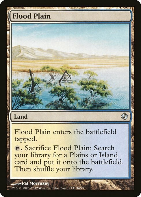 Flood Plain Card Front