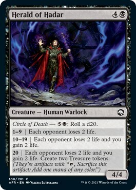 Herald of Hadar Card Front