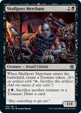 Skullport Merchant Card Front