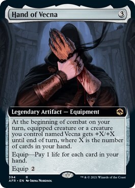 Hand of Vecna Card Front