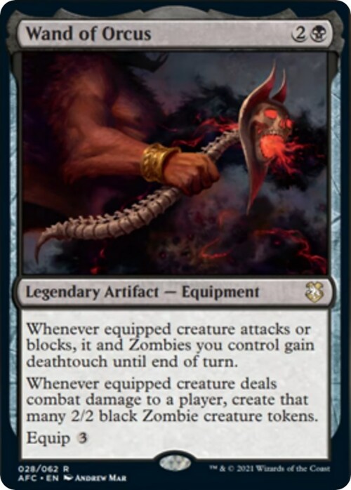 Wand of Orcus Card Front