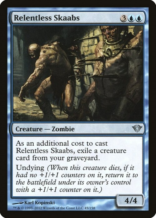 Relentless Skaabs Card Front