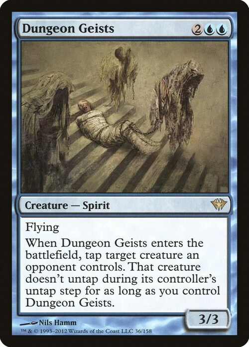 Dungeon Geists Card Front