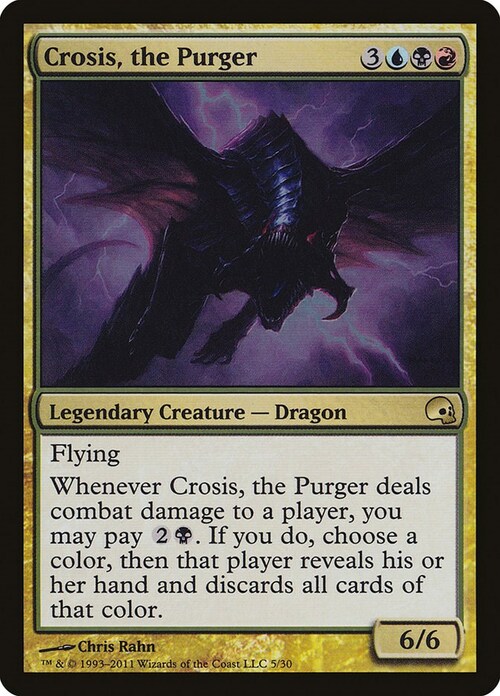 Crosis, the Purger Card Front