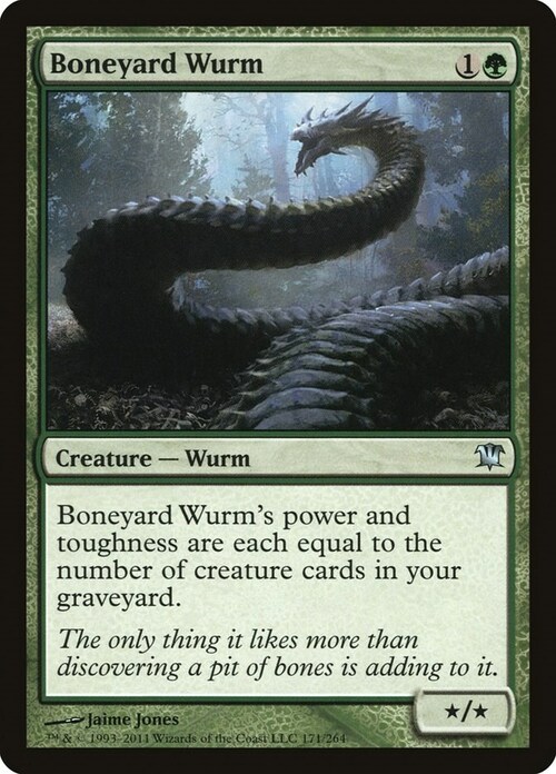 Boneyard Wurm Card Front