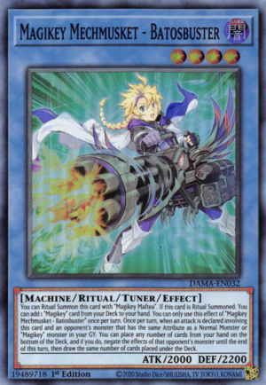 Magikey Mechmusket - Batosbuster Card Front