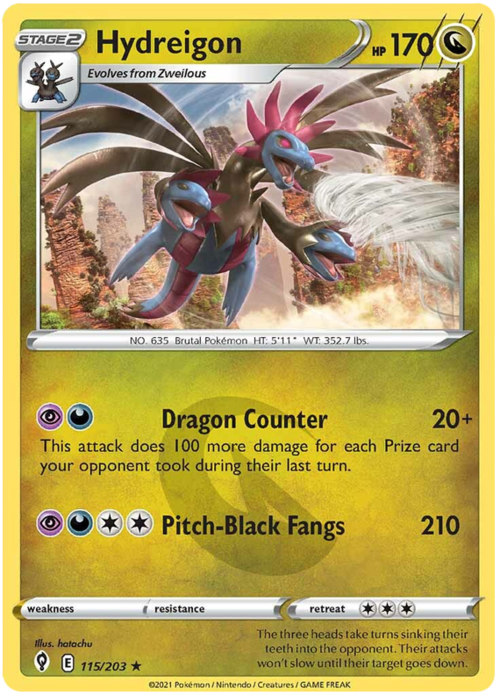 Hydreigon Card Front