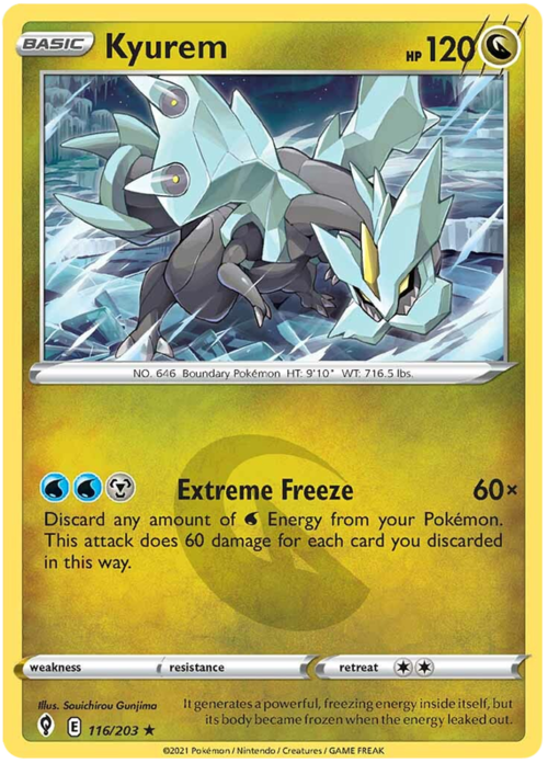 Kyurem Card Front