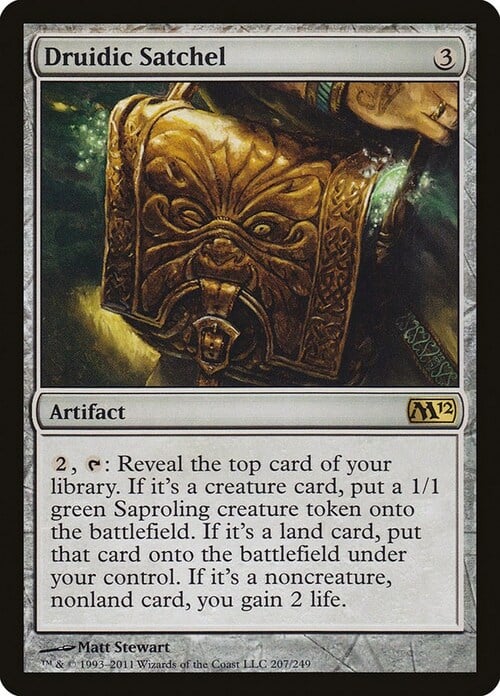 Druidic Satchel Card Front