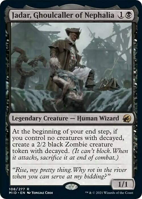 Jadar, Ghoulcaller of Nephalia Card Front