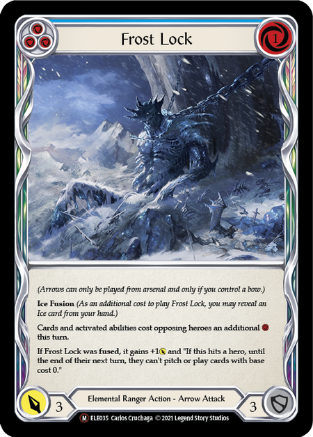 Frost Lock Card Front